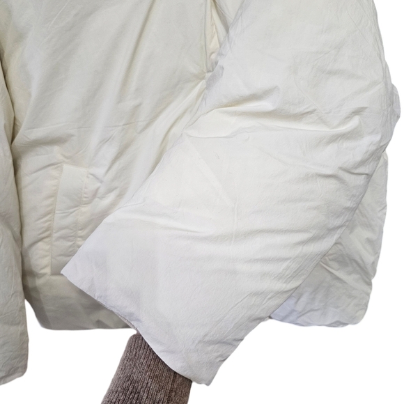 Free People Women's Cozy Cloud Puffer Jacket Ivory Size Small - Picture 8 of 11